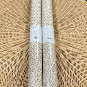 NEW Serena & Lily Martinique Wallpaper-Natural/White